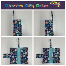 Nappy Wallet - Blue Floral Nappy Wallet - Blue Floral